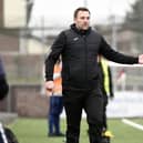East Fife boss Greig McDonald on the touchline (Photo: Alan Murray)