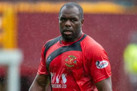 Veteran striker Christian Nade has played for 19 clubs in his career (Pic Rob Casey/SNS Group)