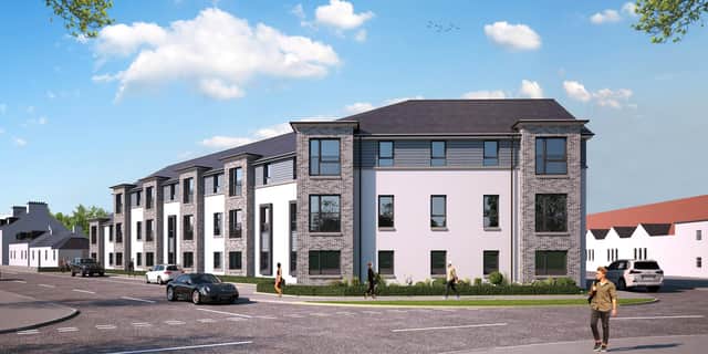 The planned scheme in Leven.