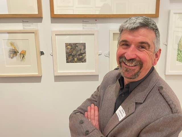 Award winning Fife wildlife artist Derek Robertson (Pic: submitted)