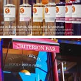 The Criterion Bar has launched the gin as part of its 150th anniversary celebrations (Pic: Submitted)