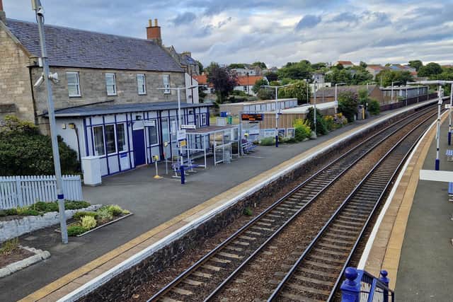 Services will not run as the work gets underway - Kinghorn station is one which will be affected | Pic Fife Free Press