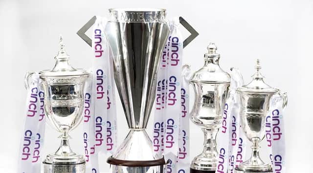 The SPFL trophies