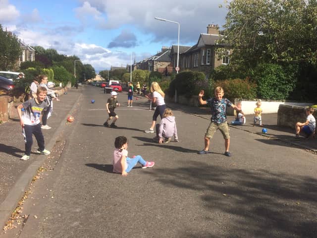 Youngsters in a Kirkcaldy street were able to play freely recently when the road was closed to traffic for the Play Streets scheme.