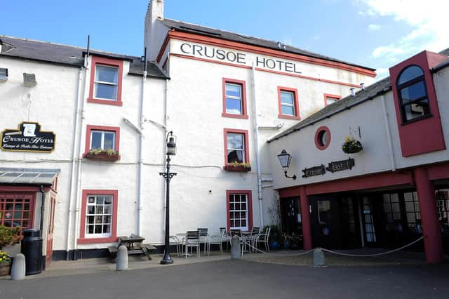 The Crusoe Hotel in Lower Largo.