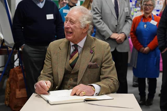 King Charles III on a visit to Aberdeenshire earlier this year. Fife Council staff will get a holiday to mark the coronation.  (Pic: Andrew Milligan - WPA Pool/Getty Images)