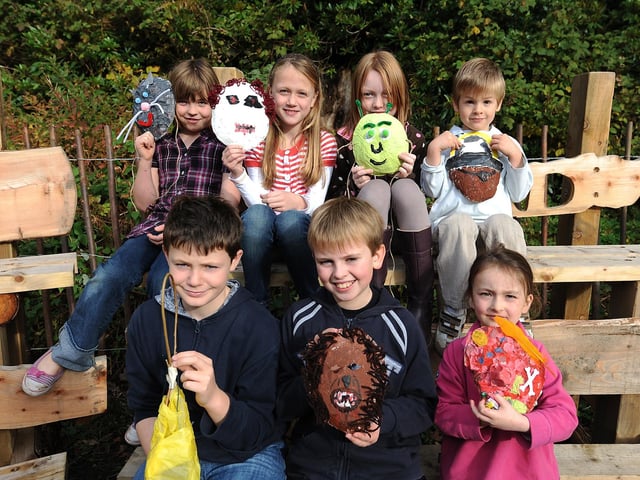 A Hallowe'en workshop at Falkland Estate in 2010.