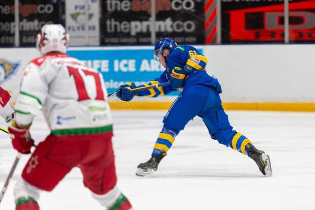 James Spence impressed many fans with his performance in Sunday's win over Cardiff Devils (Pic: Derek Young)