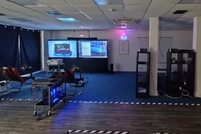 Inside the new VR centre in Kirkcaldy (Pic: Fife Council planning papers)