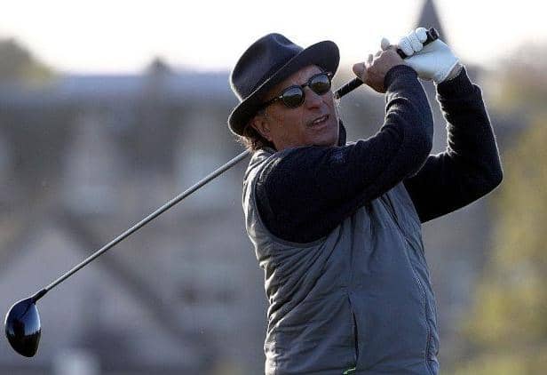 Film star Andy Garcia will arrive in Scotland to compete in the team competition at this week's Alfred Dunhill Links Championship
