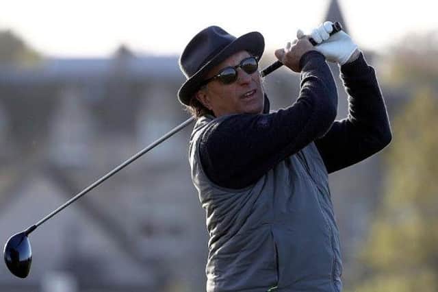 Film star Andy Garcia will arrive in Scotland to compete in the team competition at this week's Alfred Dunhill Links Championship