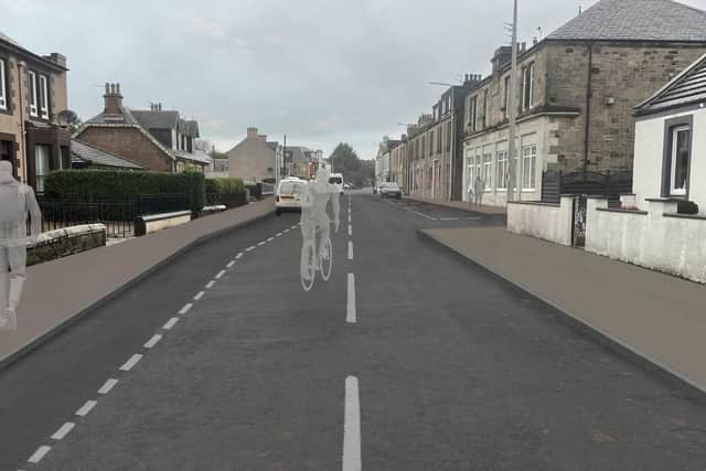 How Station Road in Leven could look once work is complete (Pic: Submitted)