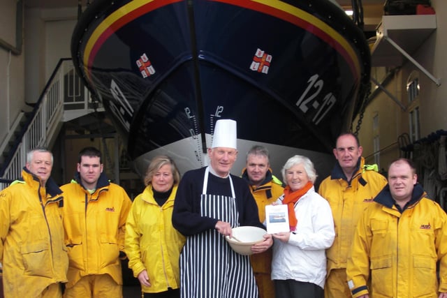 A recipe book, including the signature dishes of interested individuals and mouth-watering recipes donated by chefs from some of The East Neuk’s top restaurants, went on sale in 2009 to raise funds for The Anstruther RNLI.