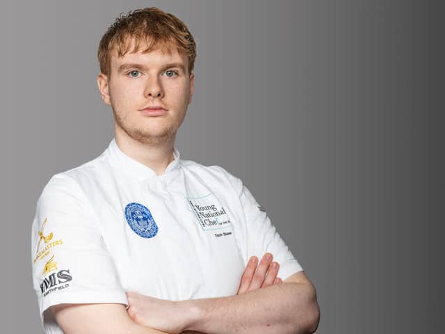 Zach is in the running for the Young Chef of the Year.