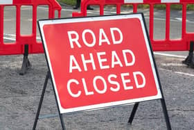The road is likely to be closed all week (Pic: Fife Free Press)