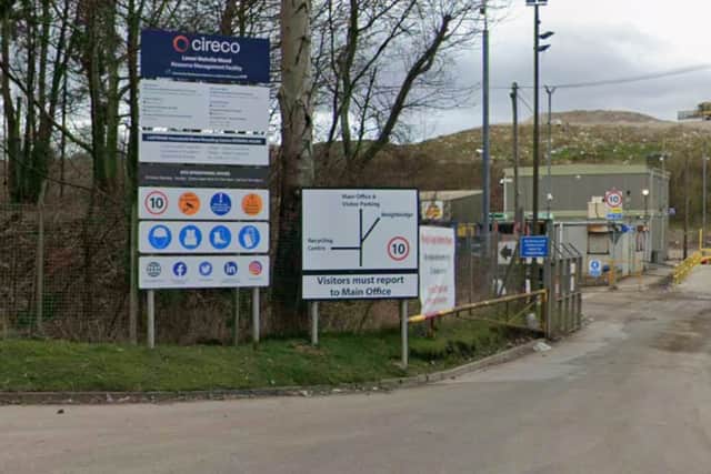 The Lower Melville Waste facility in Ladybank (Pic: Google Maps)