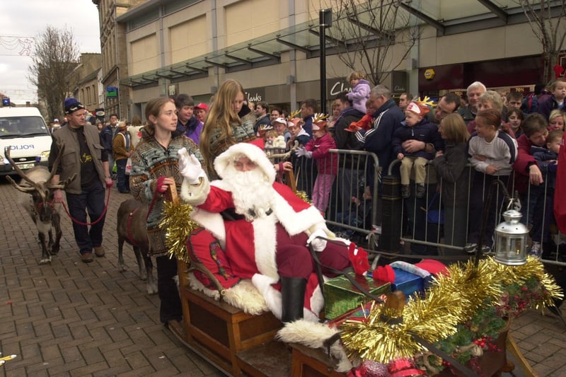 The reindeer parade was a highlight for many local families in the run up to Christmas.