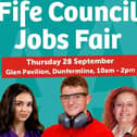 The jobs fair outlines the roles available within Fife Council (Pic: Submitted)