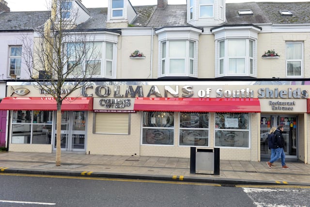 Colmans Fish and Chips on Ocean Road, South Shields received 4.5 stars on TripAdvisor. The chip shop is ranked number three.