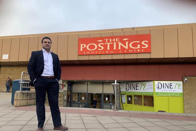  Tahir Ali of Wakefield based Evergold Property - new owners of The Postings which will be renamed The Kirkcaldy Centre.
Picture from Tahir Ali