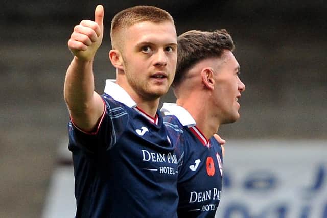 Callum Smith is thrilled with Raith Rovers' current league position (Pic Fife Photo Agency)