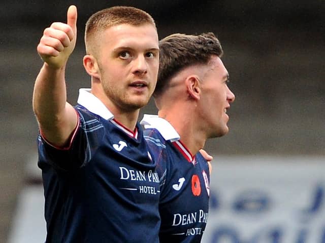 Callum Smith is thrilled with Raith Rovers' current league position (Pic Fife Photo Agency)