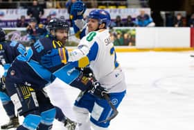 Lucas Sandstrom was an injury concern after last weekend's game against Coventry Blaze (Pic: Derek Young)