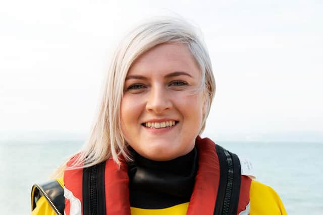 Mel McGarva, Kinghorn RNLI, features in the BBC2 documentary