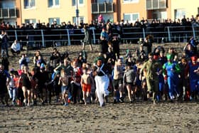 The Loony Dook brought huge crowds to the Prom (Pic: Fife Photo Agency)