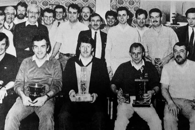 The Fife Free Press Group's golf section held its annual presentation of prizes at the Gunners Club