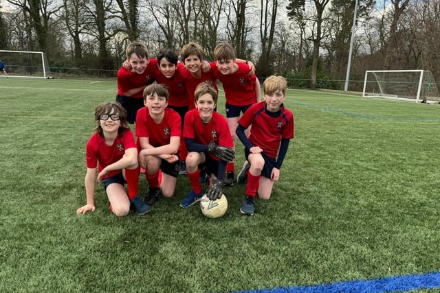 The Under 12 Football Team have enjoyed practising together and building close friendships whilst also competing against other local teams, including their most recent game against Clifton Hall School, with pupil Ewan W scoring a brace for St Leonards.
