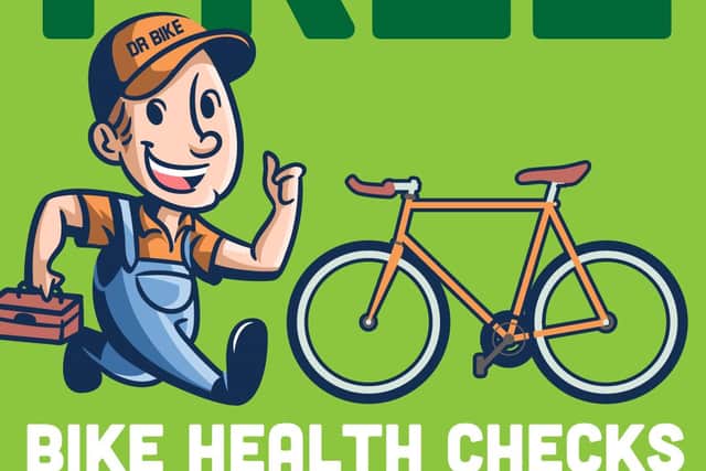 Cyclists can get free bike checks in St Andrews during the first half of July.
