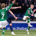 Raith Rovers' Scott Brown volleys home stunning winner to make it 2-1 against Dundee United at Stark's Park (Pic by Mark Scates/SNS Group)