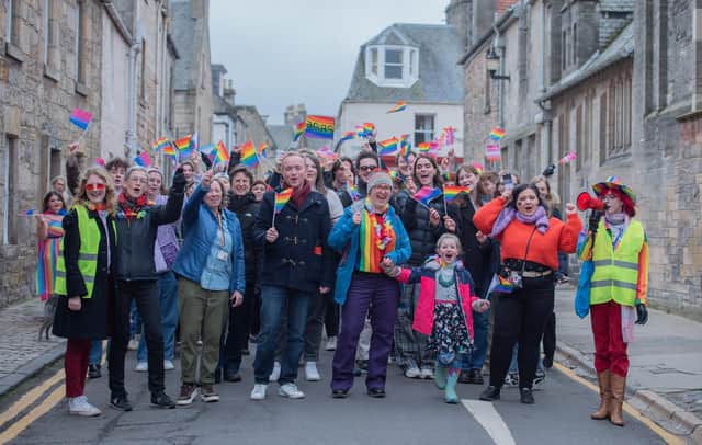 PRIDE returned to St Andrews for the first time since before the pandemic on Saturday.
