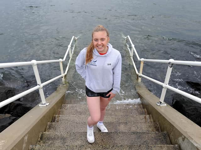 Kirkcaldy teenage swimming champ, Erin Taylor. (Pic: Fife Photo Agency)