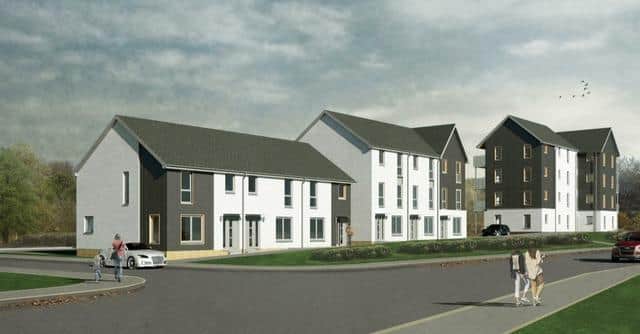 How the development in Caskieberran, Glenrothes, could look.