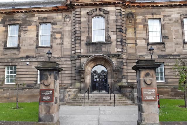 Thompson appeared at Kirkcaldy Sheriff Court and was jailed for a year.