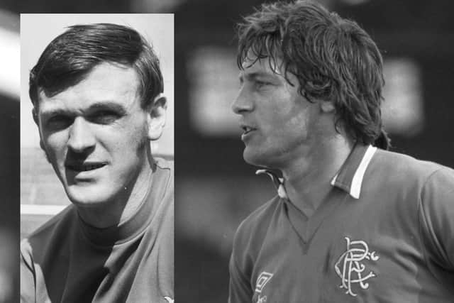 A campaign has been launched to honour Rangers stars Willie Johnston and (inset() Willie Mathieson in their home town in Cardenden
