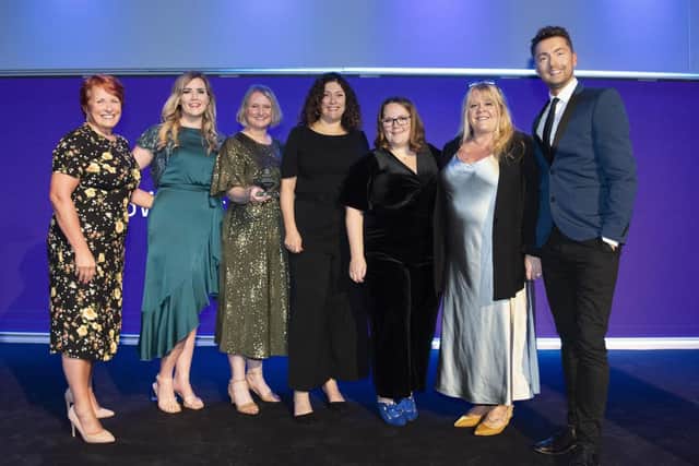 Swiis Foster Care Scotland celebrate their Excellence in Children's Services (Pic: Institute for Research and Innovation in Social Services)