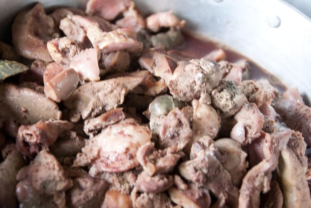 Either freeze-dried, baked or boiled, beef liver makes for a particularly nutritious doggy treat.