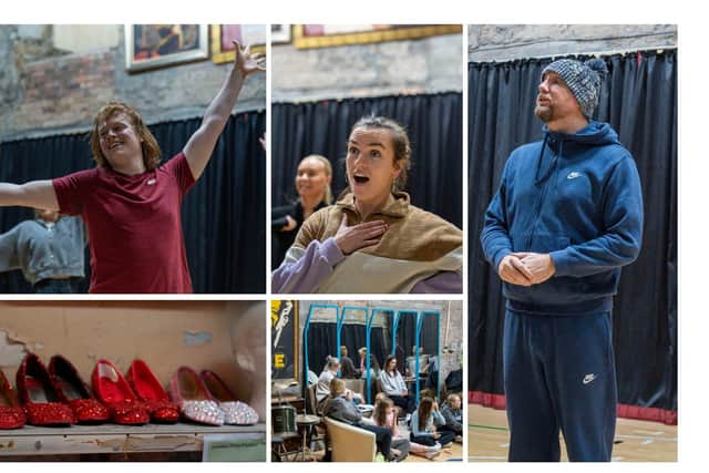 Behind the scenes at rehearsals for The Wizard Of Oz (Pics: Cath Ruane)