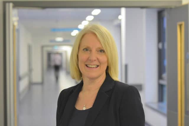 Carol Potter,  chief executive, NHS Fife