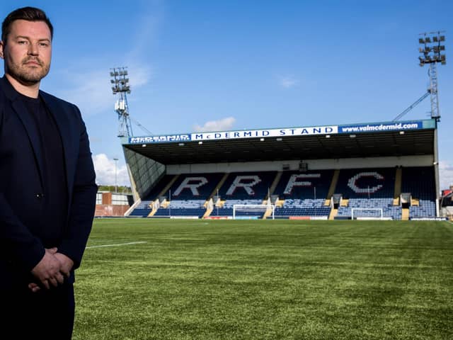 Andrew Barrowman has overseen an improvement in standards at Stark's Park (Pic by Ross Parker/SNS Group)