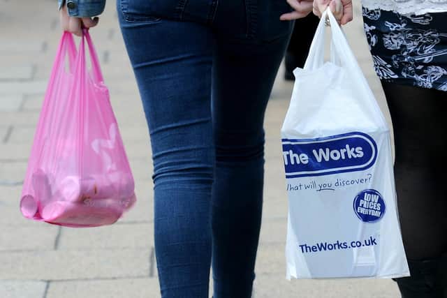 Plastic bags can now be out in green bins in Fife (Pic: Lisa Ferguson)