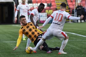 Jamie Semple had put East Fife into an early lead. Stock pic by Kenny Mackay