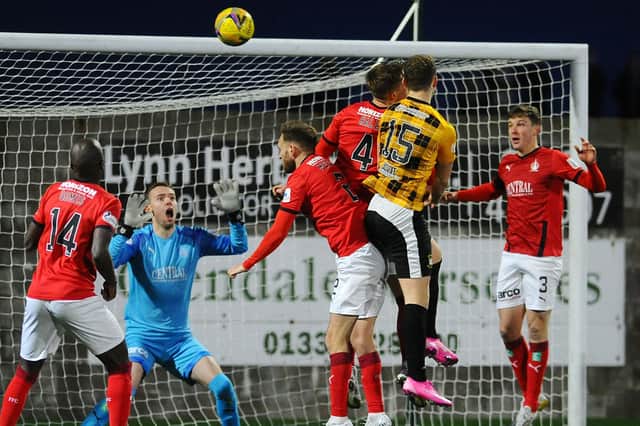 East Fife will travel to Clyde on March 20 as League one resumes. Pic by Michael Gillen