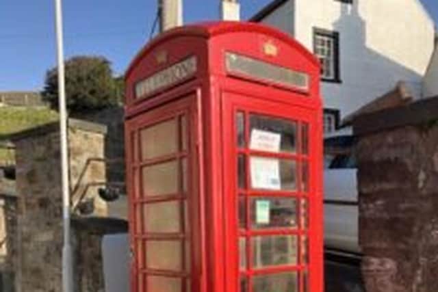 A community phone box in Cellardyke will host a Climate Action Fife exhibition encouraging people to pledge to take climate action.