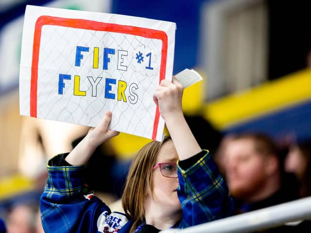 Fife Flyers fans have warmed to Tom Coolen's team and its work ethic (Pic: Derek Young)