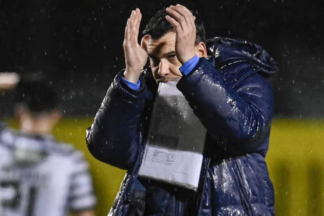 Raith Rovers manager Ian Murray at full-time after his side's 1-1 Scottish Championship draw away to Queen's Park on Friday (Photo by Rob Casey/SNS Group)