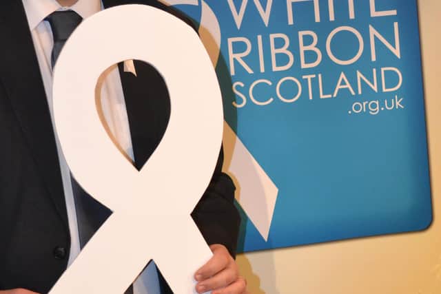 The white ribbon is the symbol of the awareness campaign (Pic: Submitted)